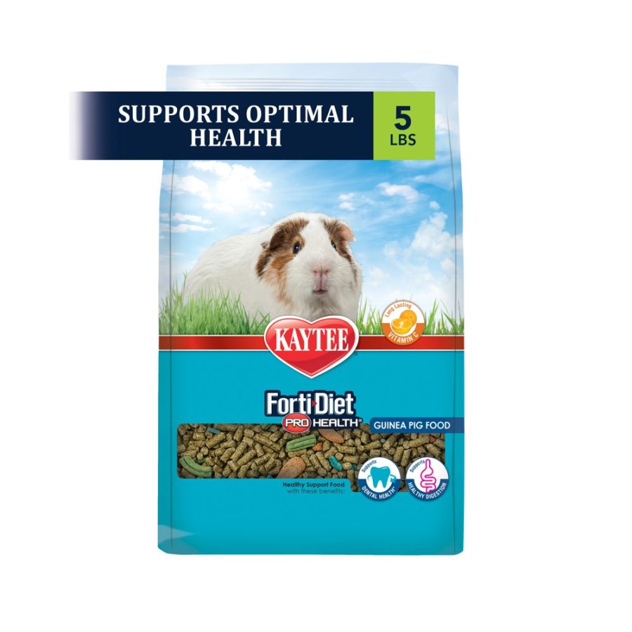 Small Animals * | Kaytee Forti-Diet Pro Health Guinea Pig Food, 5 Lb. Bag Small Animal Feed & Treats