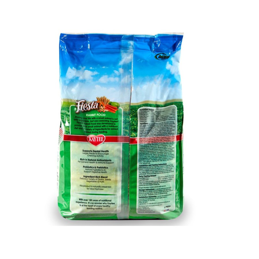 Small Animals * | Kaytee Fiesta Rabbit Feed 6.5 Lb. Bag 100037198 Small Animal Feed & Treats