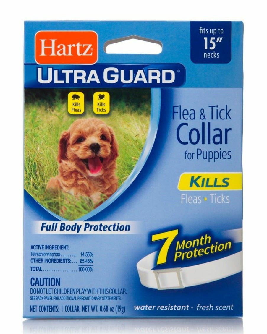 Dogs * | Hartz Ultraguard 15 Flea & Tick Collar For Pups 1 Ct 3270080478.2 Dog Flea & Tick