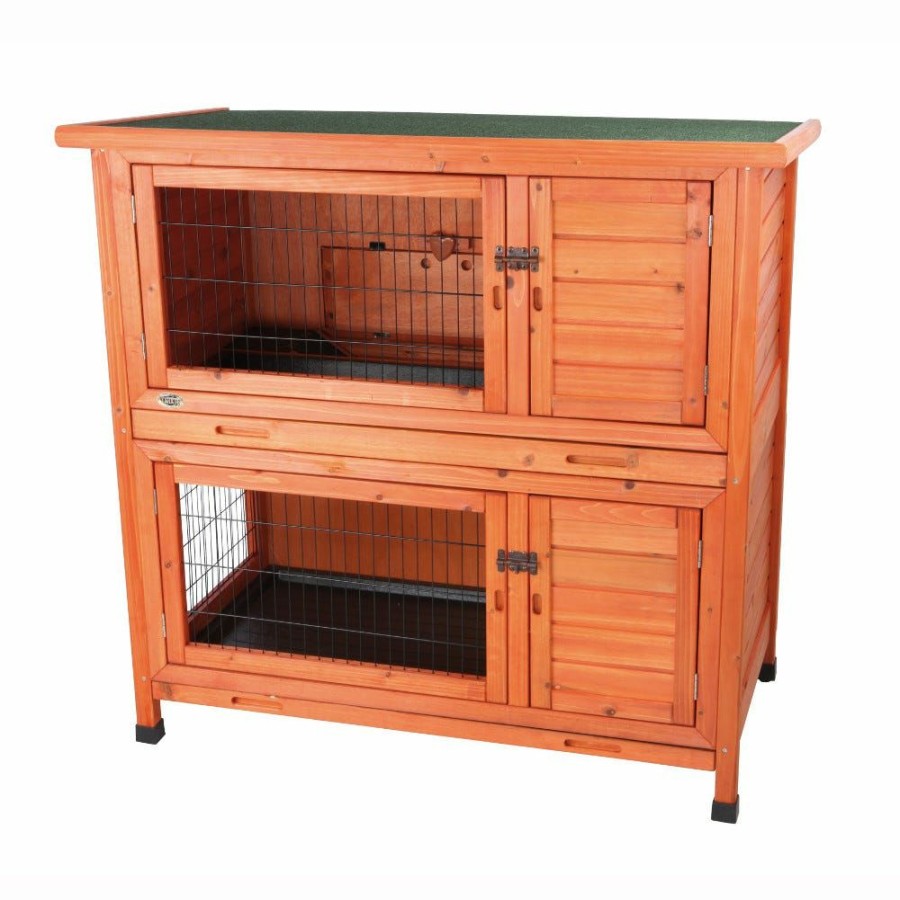 Small Animals * | Trixie Pet 2-In-1 Rabbit Hutch 62402 Rabbit Starter Kits