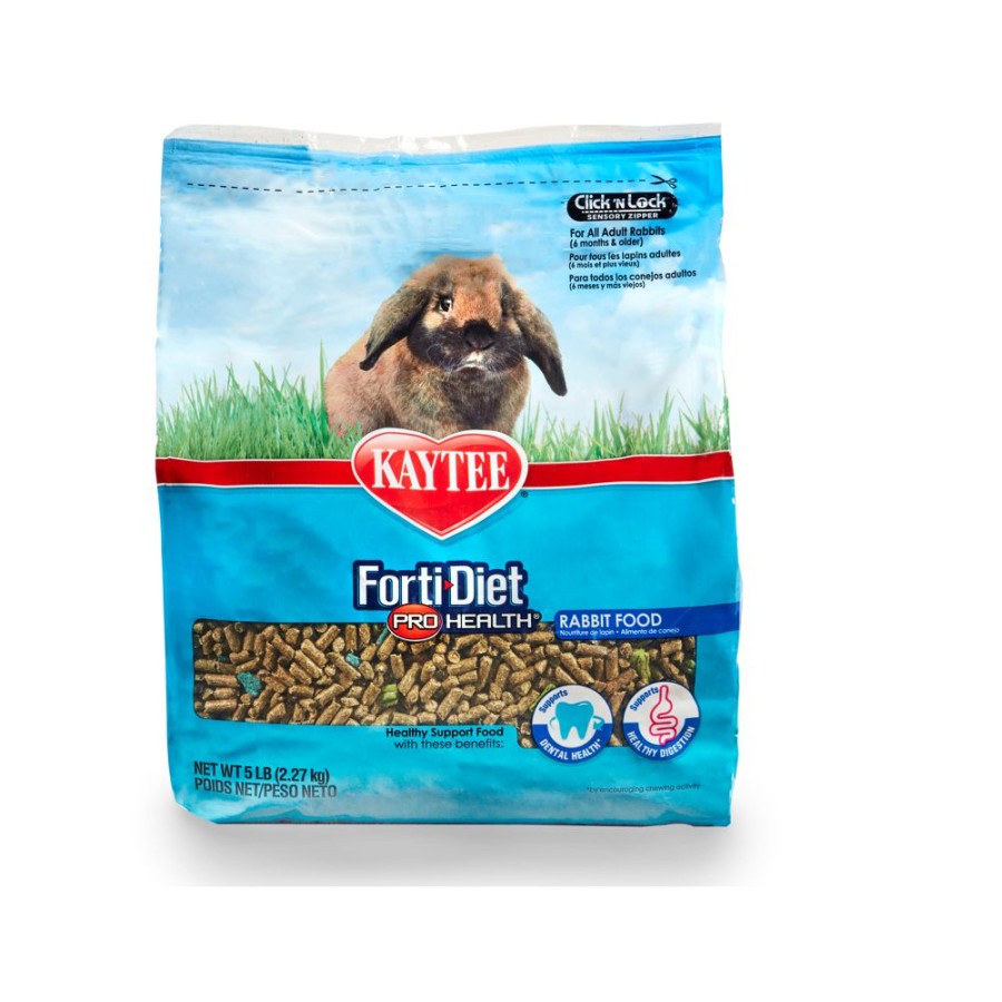 Small Animals * | Kaytee Forti-Diet Pro Health Adult Rabbit Food, 10 Lb. Bag 100502313 Rabbit Feed