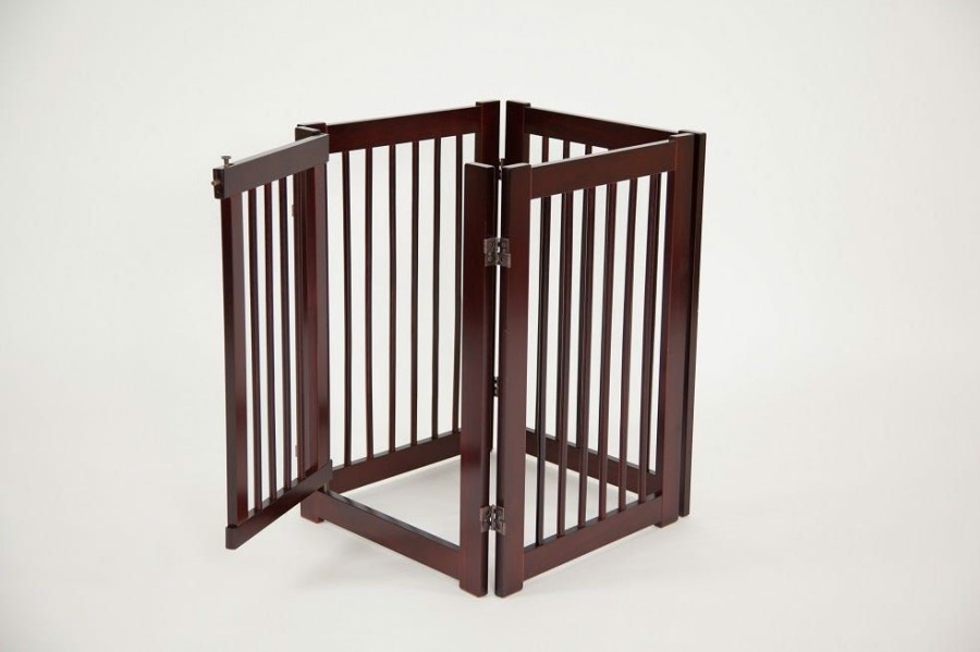 Dogs * | Primetime Petz 360 Configurable Gate With Door 30 Inch 33232-G3 Dog Houses & Kennels