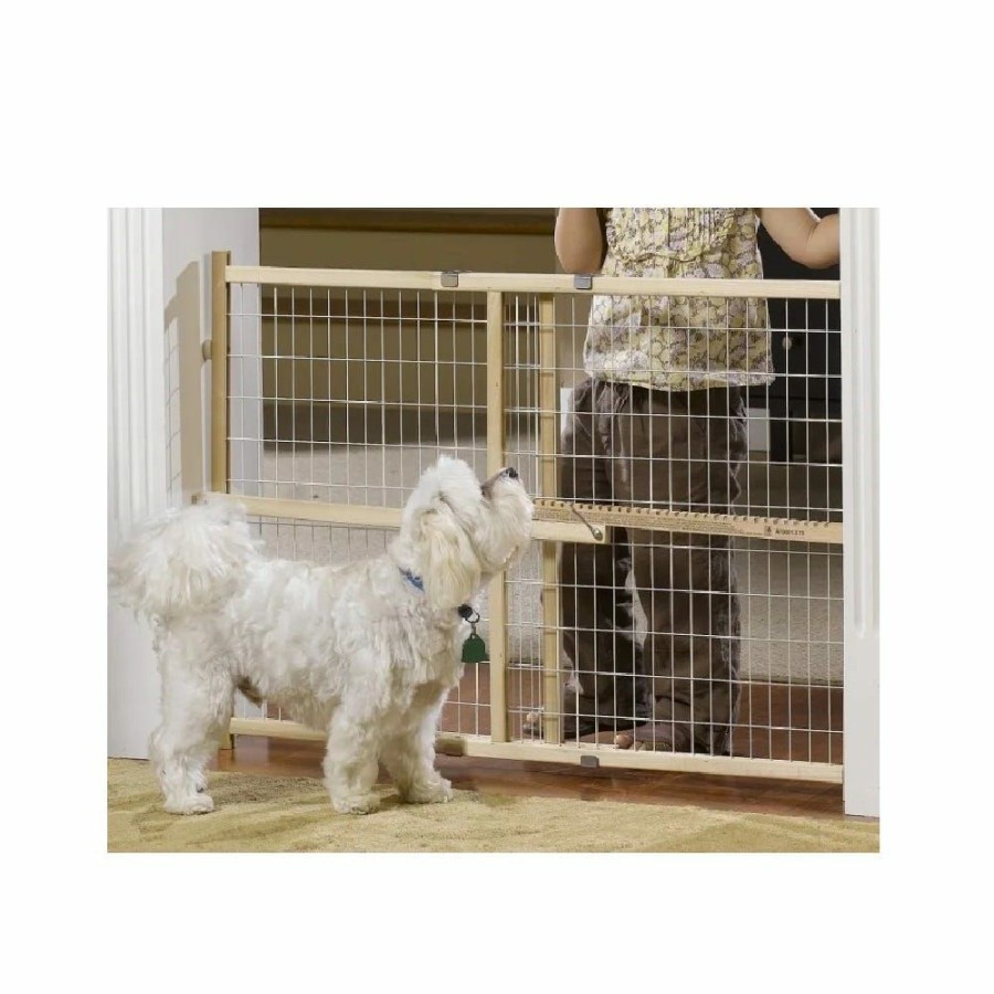 Dogs * | Gateway Gmi Usa Made Pet Gate With Standard Wire Mesh Dog Houses & Kennels