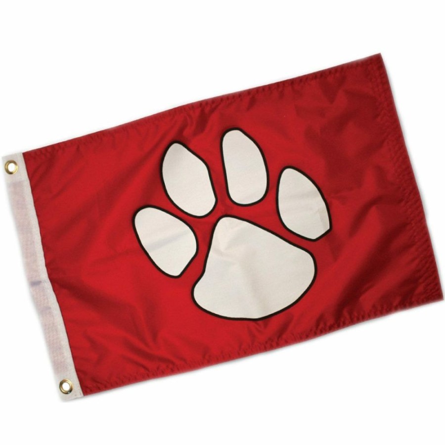 Cats * | Fido Pet Products Paws Aboard Paw Print Flag 4100 Cat Toys