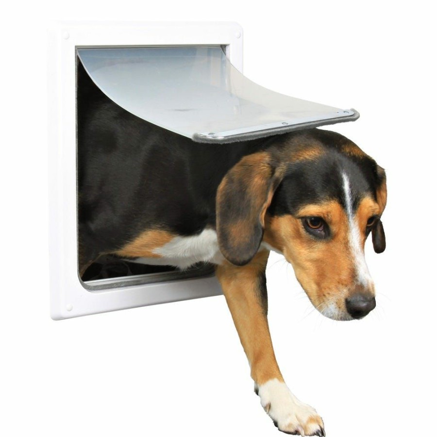 Dogs * | Trixie Pet 2-Way Dog Flap For Small To Medium Dogs 3878 Dog Houses & Kennels