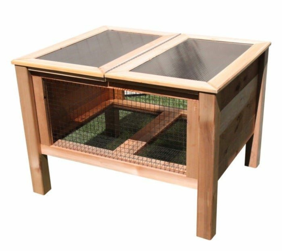 Small Animals * | Gronomics Rabbit Hutch Rh 36-45 Small Animal Hutches