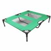 Dogs * | Iconic Pet Lazy Pet Cot Dark Green 5160 Dog Houses & Kennels