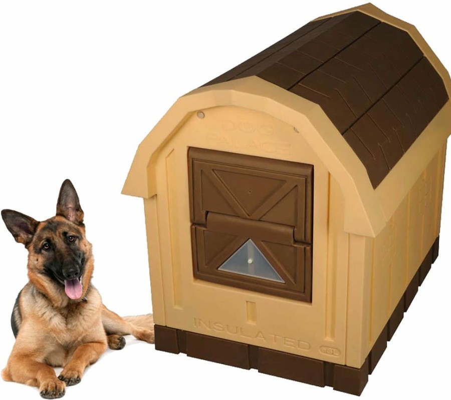 Dogs * | Asl Solutions Insulated Dog House Palace Dp20 Dog Houses & Kennels