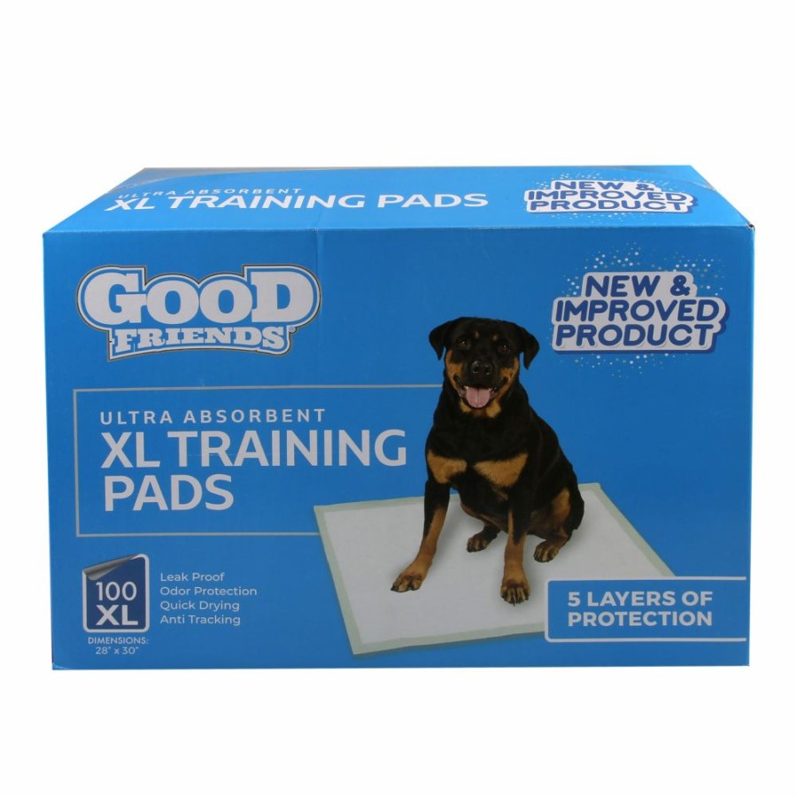 Dogs * | Good Friends Puppy Pads, X-Large, 100 Count Pack Dog Training & Behavior