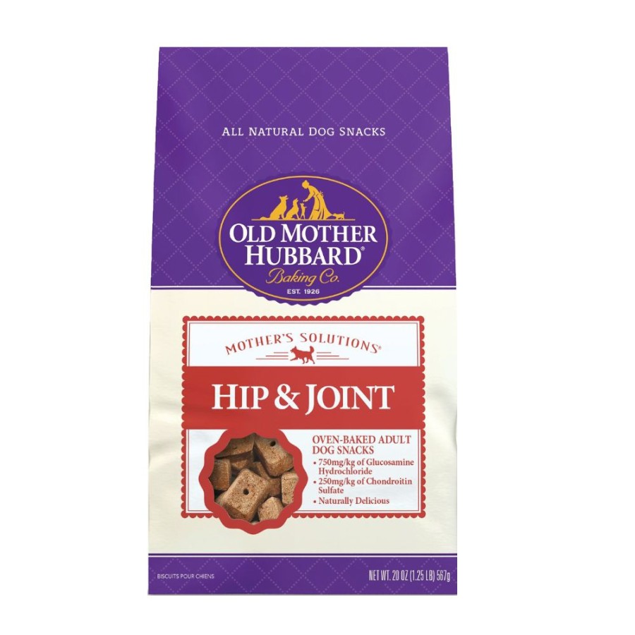 Dogs * | Old Mother Hubbard Mother'S Solutions Hip And Joint Baked Dog Treats, 20 Oz. Bag