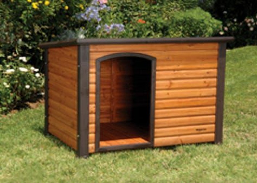 Dogs * | Precision Pet Products Precision Pet Outback Log Cabin, Medium 7027002 Dog Houses & Kennels