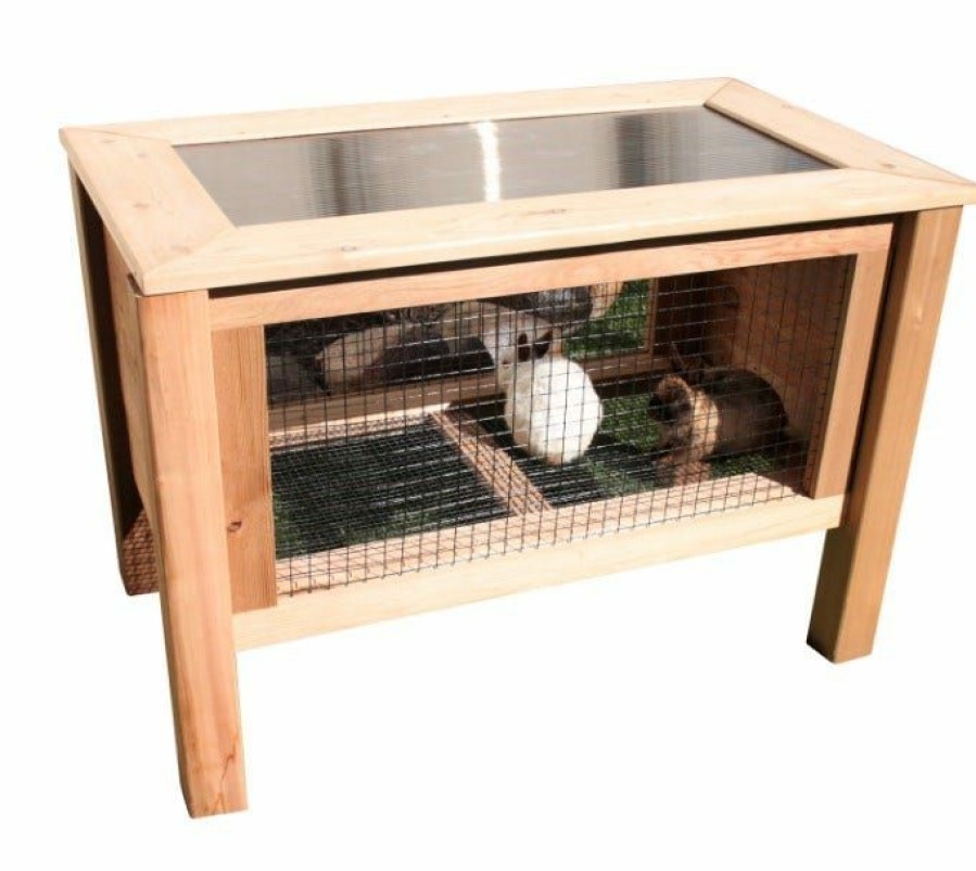 Small Animals * | Gronomics Rabbit Hutch Rh 24-45 Small Animal Hutches