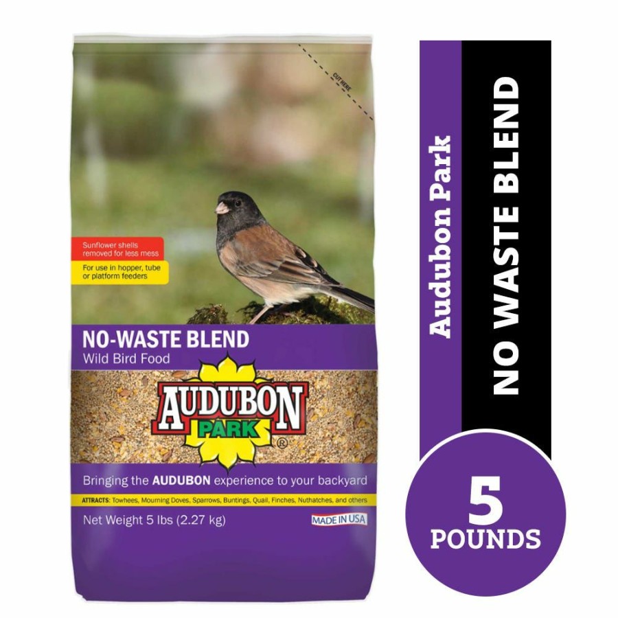 Backyard Birds & Wildlife * | Audubon Park No Waste Blend Wild Bird Food, 5 Lb. 12228 Bird Seed & Food