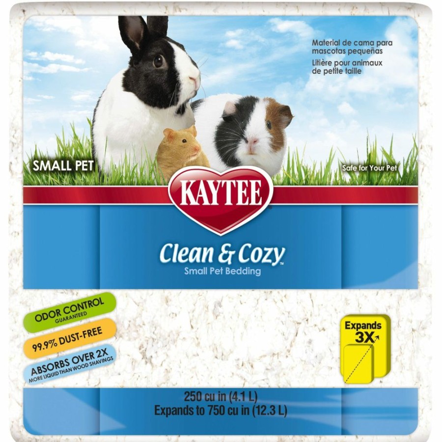 Small Animals * | Kaytee Clean And Cozy Small Pet Bedding 1000 Cubic Inch 100506833 Small Animal Bedding & Litter