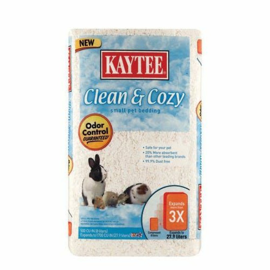 Small Animals * | Kaytee Clean And Cozy Small Pet Bedding 1000 Cubic Inch 100506833 Small Animal Bedding & Litter