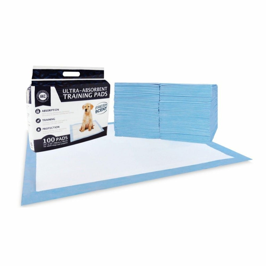 Dogs * | American Kennel Club Training Pads, 100 Count Pack Dog Training & Behavior