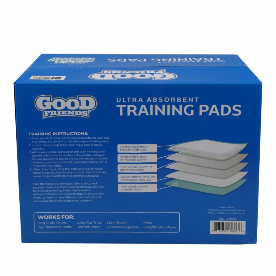 Dogs * | Good Friends Puppy Housebreaking Pads, 100 Count Pack Dog Training & Behavior