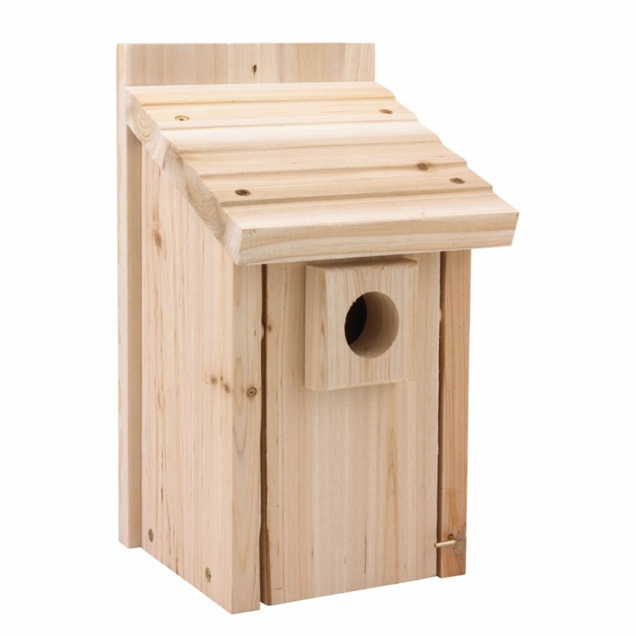 Backyard Birds & Wildlife * | More Birds Bluebird Nesting House 38078 Wild Bird Houses