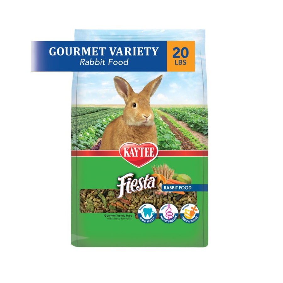 Small Animals * | Kaytee Fiesta Rabbit Feed 20 Lb. Bag 100512963