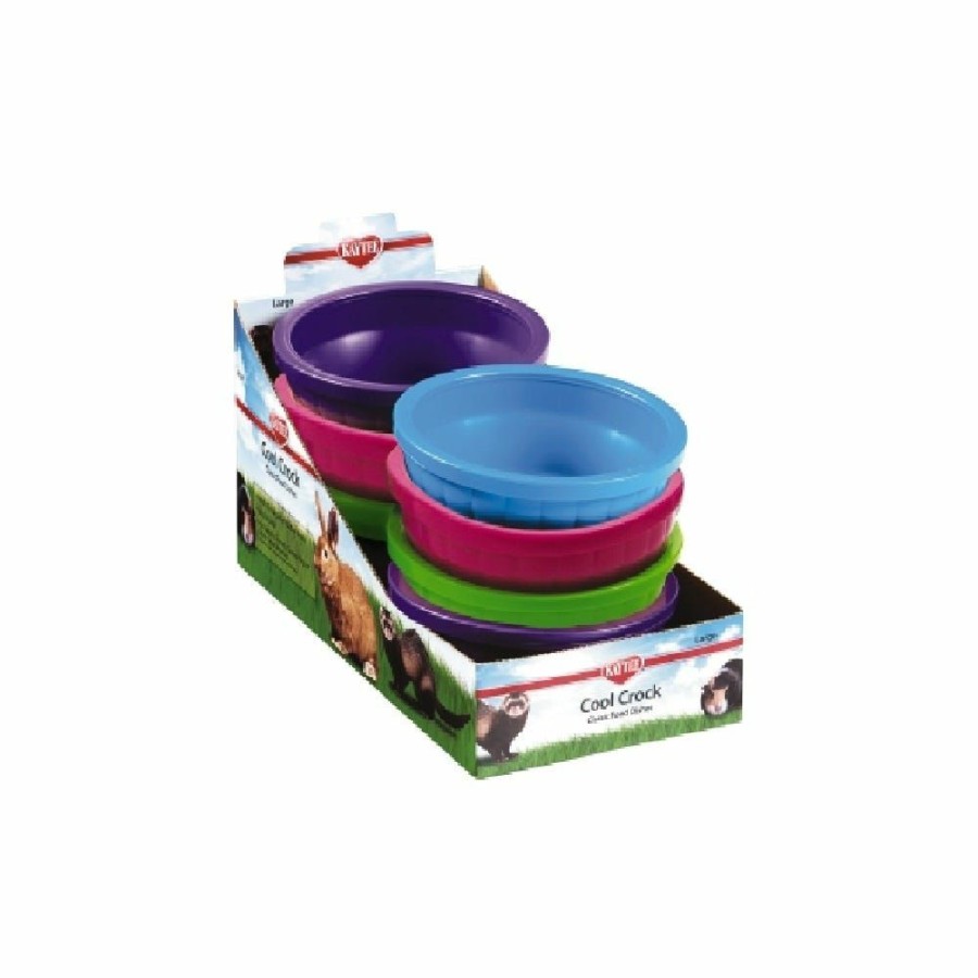 Small Animals * | Kaytee Cool Crock Large 18 Oz. 100501244 Rabbit Feeders