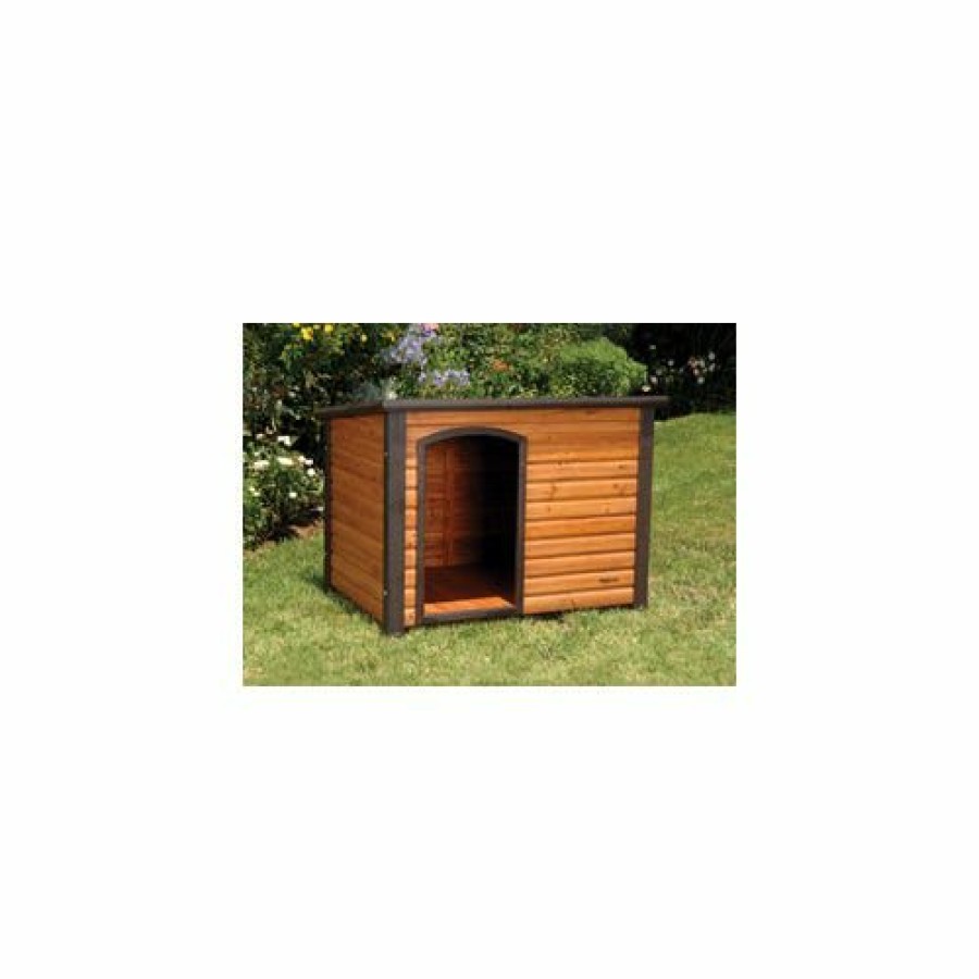 Dogs * | Precision Pet Products Precision Pet Outback Log Cabin Dog House, Small 7027001 Dog Houses & Kennels