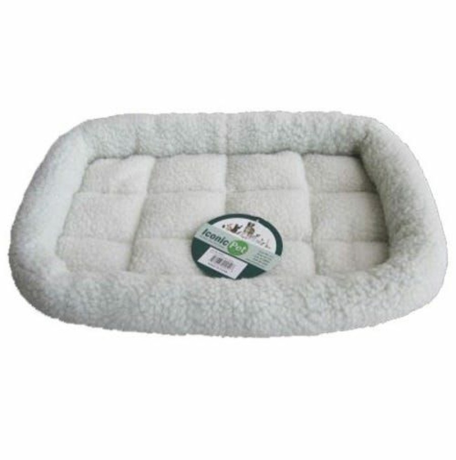 Dogs * | Iconic Pet Premium Synthetic Sheepskin Handy Bed 920-5149 Dog Houses & Kennels