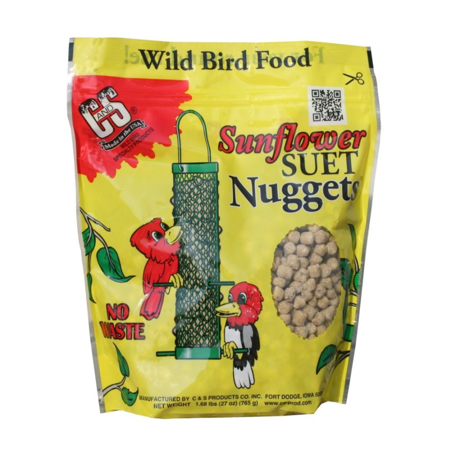 Backyard Birds & Wildlife * | C&S Products Sunflower Suet Nuggets 100214203 Bird Seed & Food