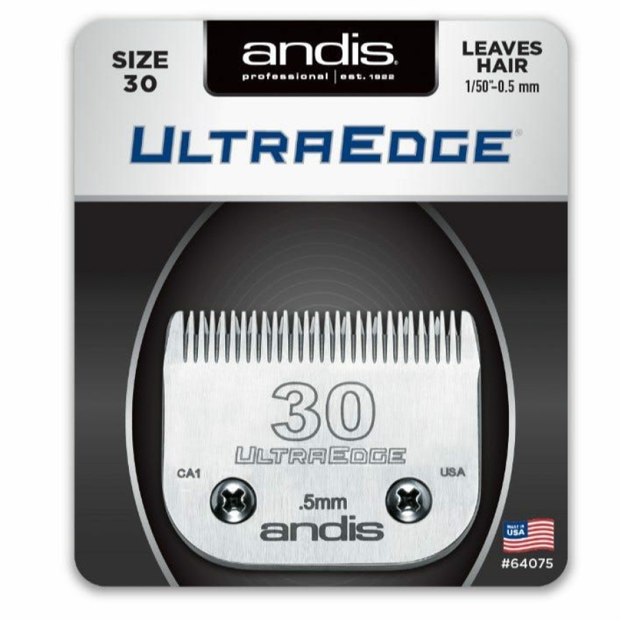 Dogs * | Andis Size 30 Blade Ultraedge 64075 Clippers & Shears