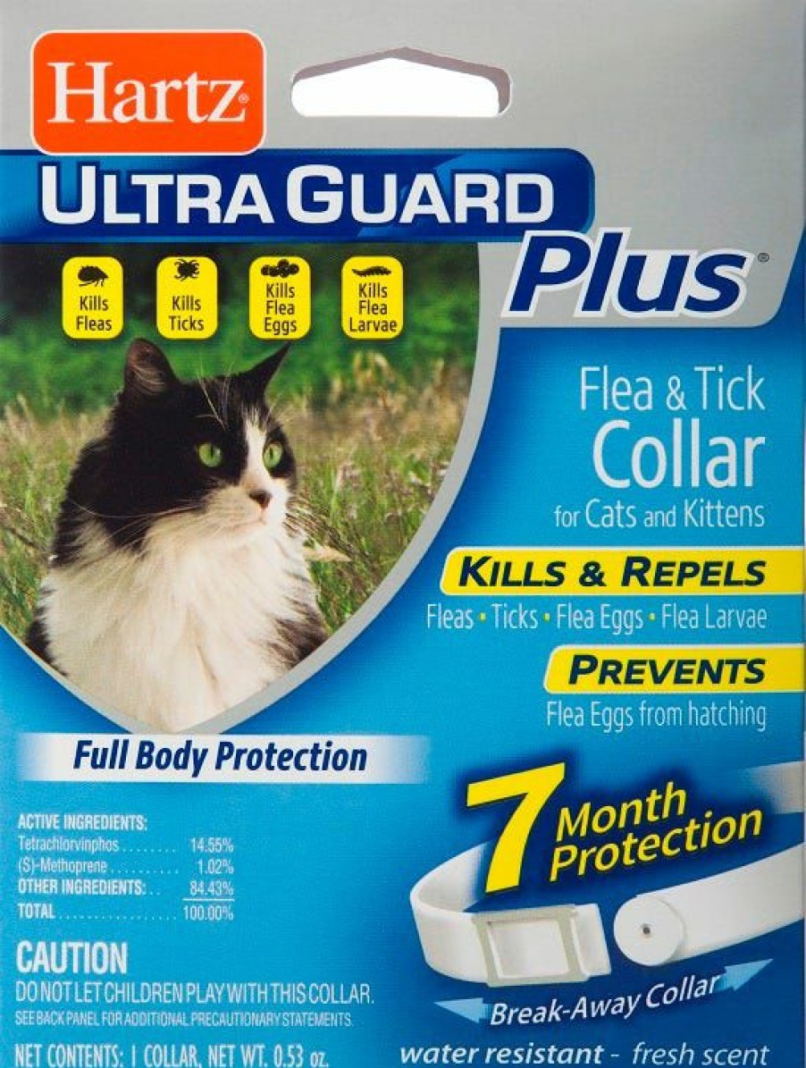 Cats * | Hartz Ultraguard Plus Flea & Tick Collar Fresh, 1 Count Cat Flea & Tick