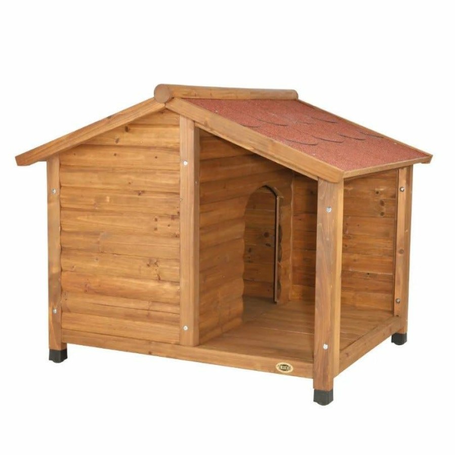 Dogs * | Trixie Pet Rustic Style Dog House For Large Dogs 39512 Dog Houses & Kennels