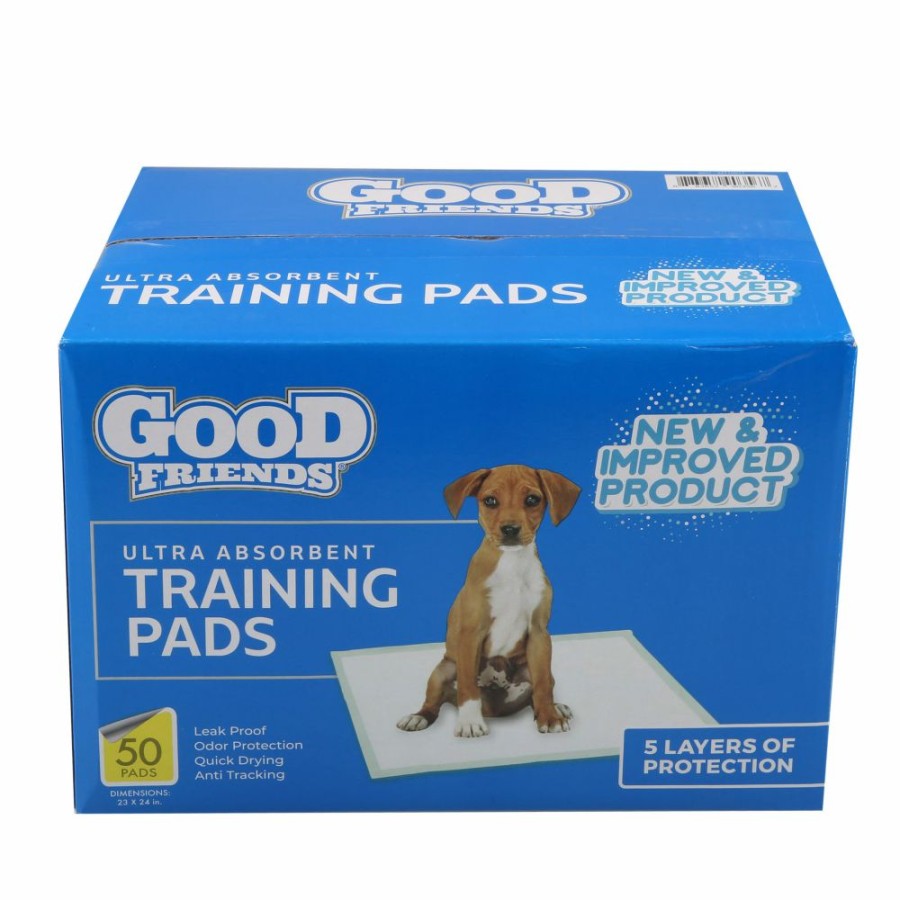 Dogs * | Good Friends Puppy Housebreaking Pads, 50 Count Pack Dog Training & Behavior