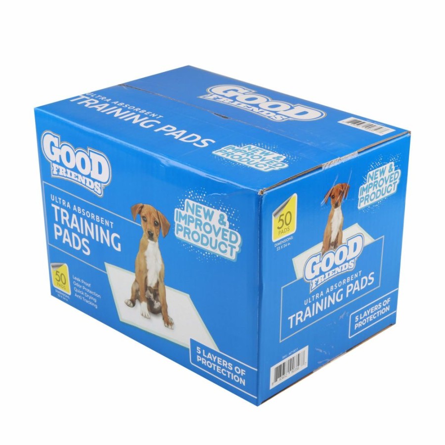 Dogs * | Good Friends Puppy Housebreaking Pads, 50 Count Pack Dog Training & Behavior