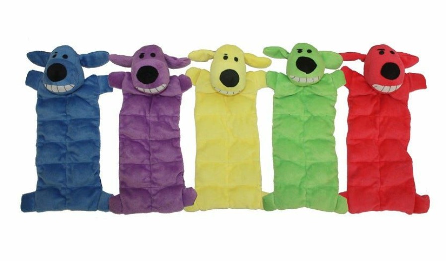 Dogs * | Assorted Multipet Loofa Mat 12 Dog Toy With 13 Squeakers (47914) Dog Toys