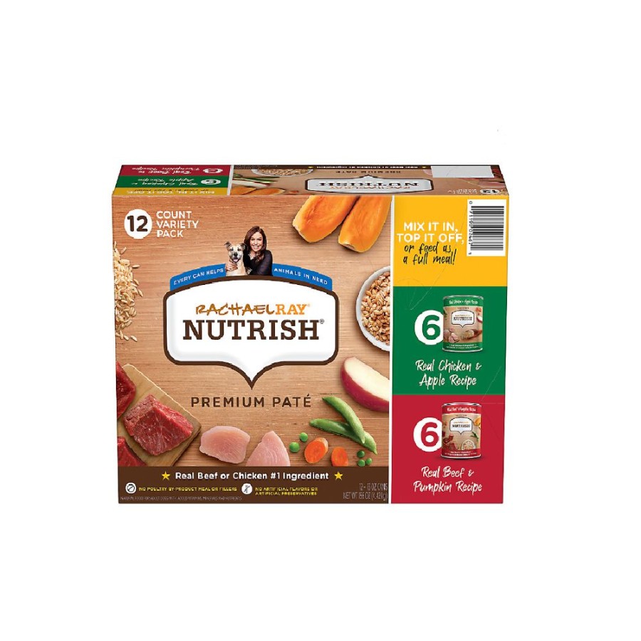 Dogs * | Rachael Ray Nutrish Premium Wet Dog Food Variety Pack, 12 Count, 13 Oz. Cans