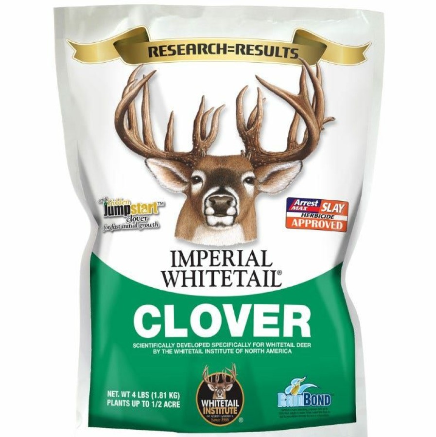 Backyard Birds & Wildlife * | Imperial Whitetail Perennial Clover, 4 Lbs. Covers Acre Imp4 Deer Feed