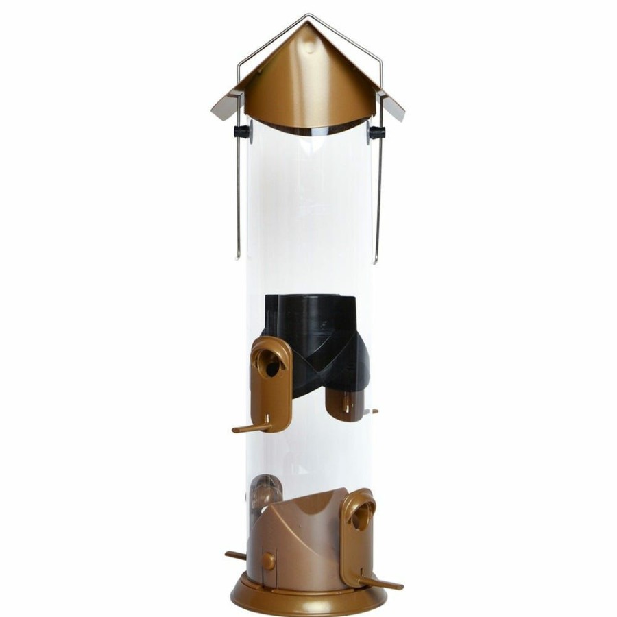 Backyard Birds & Wildlife * | Nature'S Way Nature Ft S Way Deluxe Wide Easy Clean Wmrs 18 Wild Bird Feeders