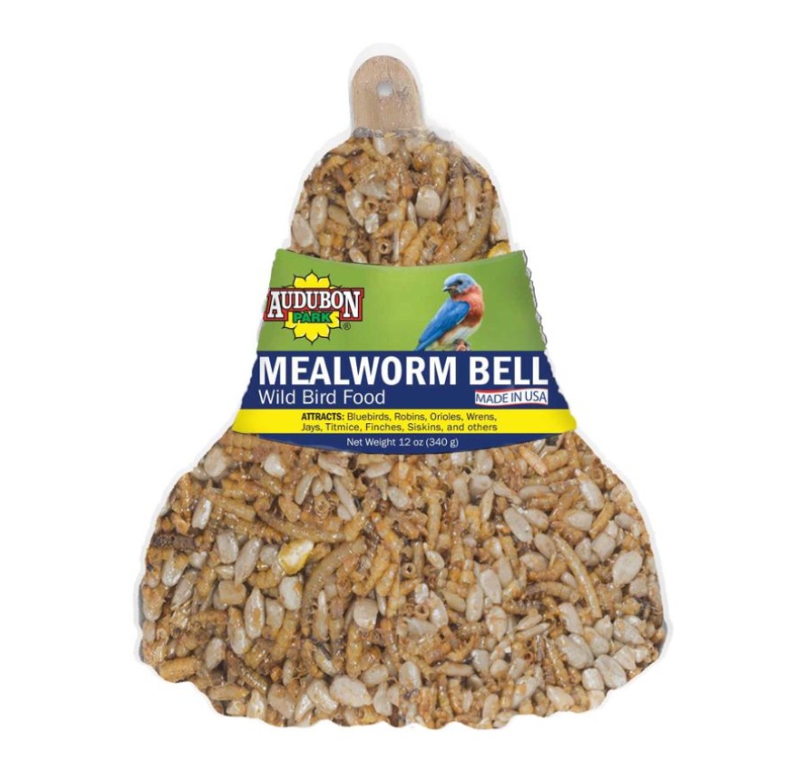 Backyard Birds & Wildlife * | Audubon Park Mealworm Bell 12 Oz. Bird Seed & Food