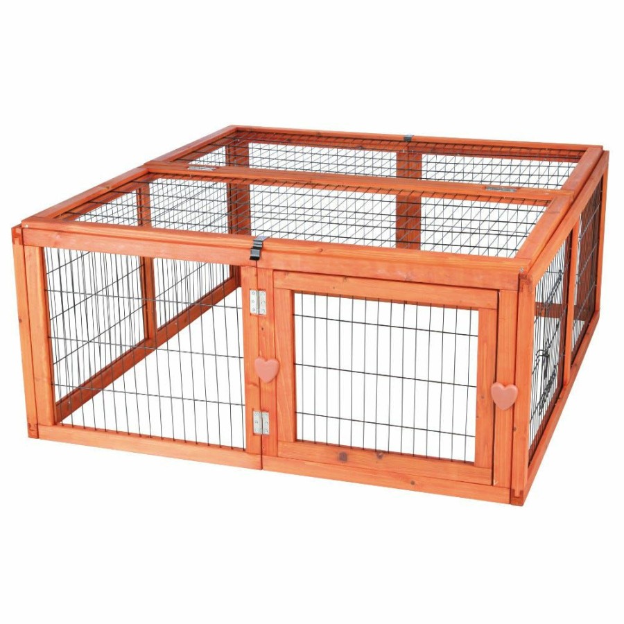 Small Animals * | Trixie Pet Outdoor Run With Mesh Cover For Trixie'S Rabbit Hutches Large 62282 Small Animal Hutches