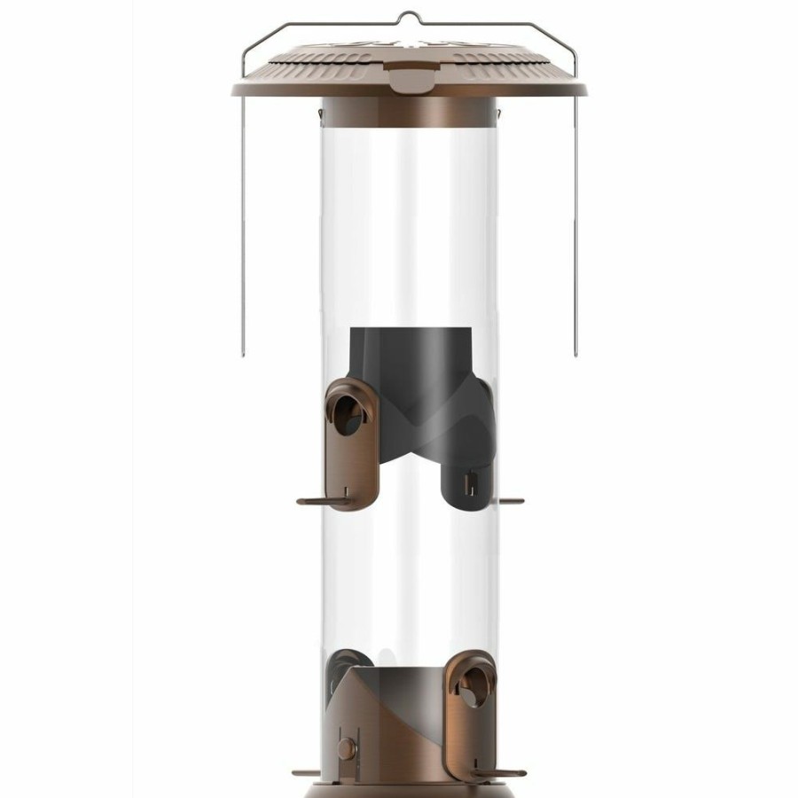 Backyard Birds & Wildlife * | Nature'S Way Nature Ft S Way Wide Deluxe Funnel Flip Top Wmffb 2 Wild Bird Feeders