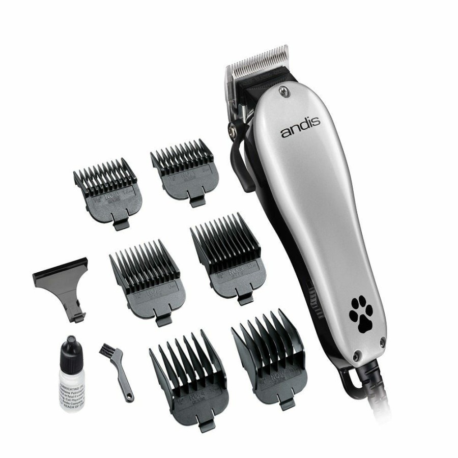 Small Animals * | Andis Easy Clip Multi-Style Adjustable Blade 10Pc Kit 18685 Small Animal Health & Grooming