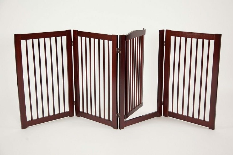 Dogs * | Primetime Petz 360 Configurable Gate With Door 36 Inch 33238-G8 Dog Houses & Kennels