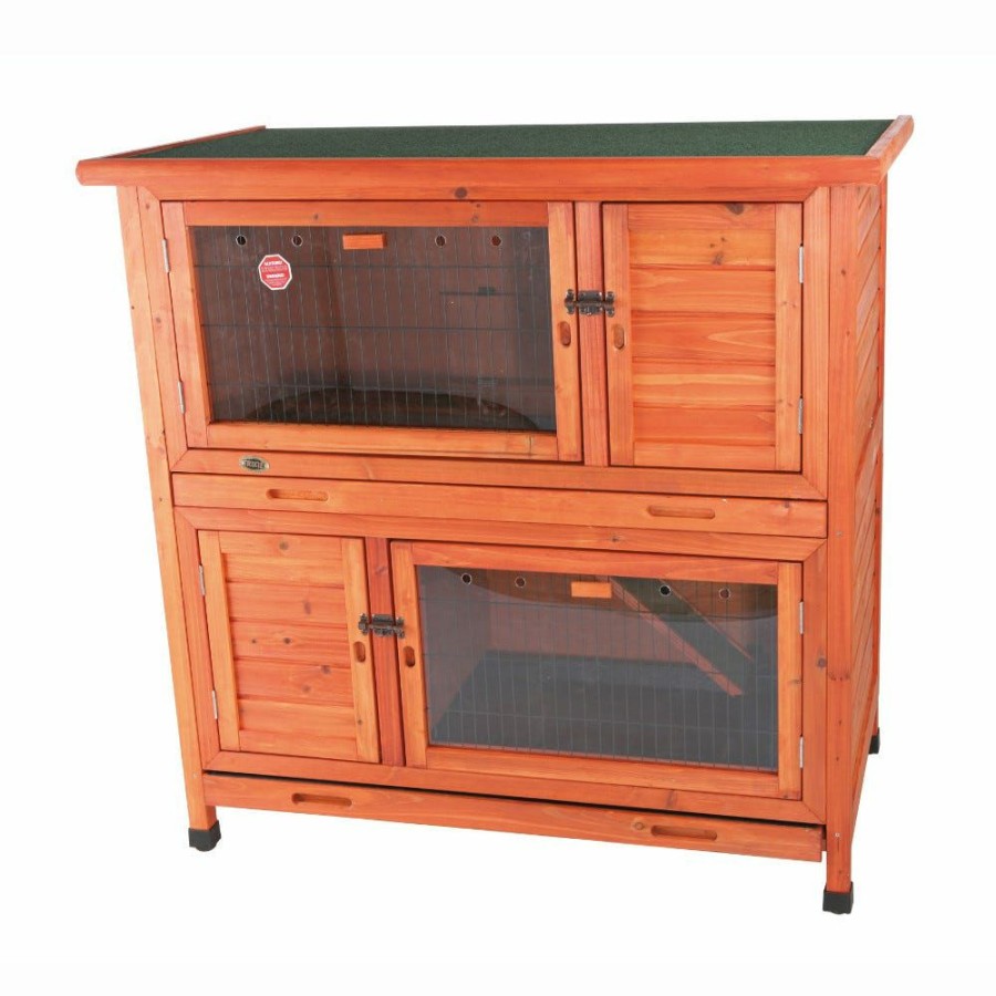 Small Animals * | Trixie Pet 2-In-1 Rabbit Hutch With Insulation 62404 Rabbit Starter Kits