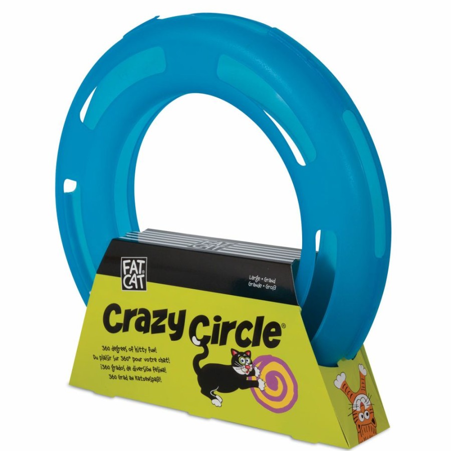 Cats * | Fatcat Fat Cat Large Crazy Circle Cat Toy 29393 Cat Toys