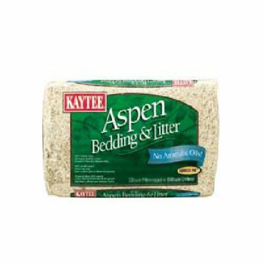 Small Animals * | Kaytee Aspen Bedding & Litter 1200 Cubic Inch 100032002 Small Animal Bedding & Litter