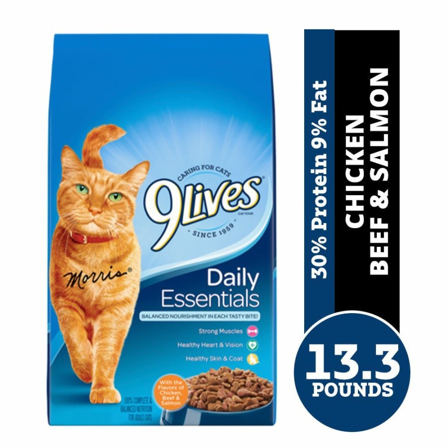 Cats * | 9 Lives 9Lives Daily Essentials Dry Cat Food, 13.3 Lb. Bag