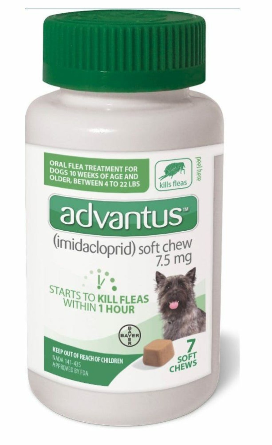 Dogs * | Advantus Small Dog Soft Chew Flea Treatment 9454386 Dog Flea & Tick