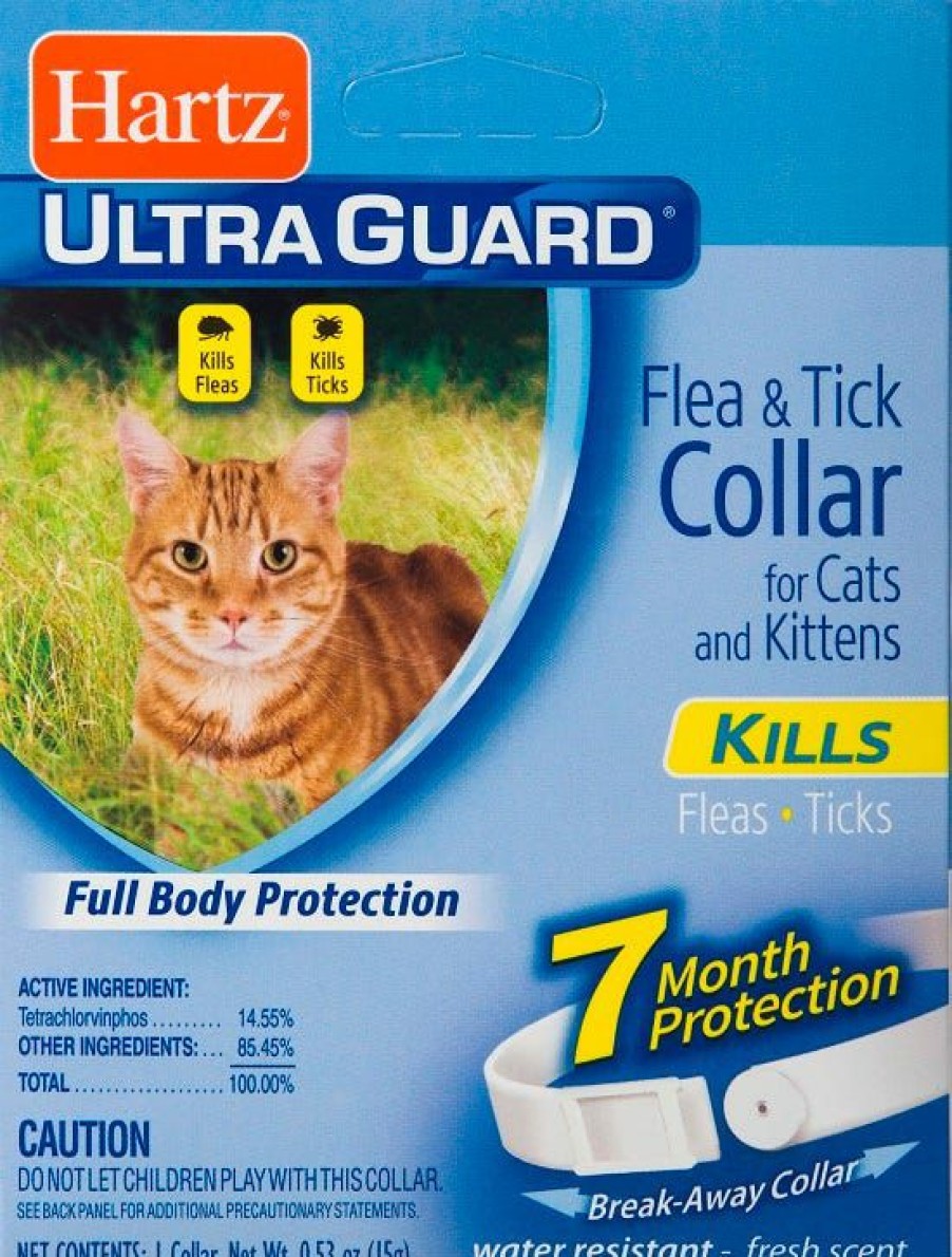 Cats * | Hartz Ultraguard Flea & Tick Collar For Cats & Kittens 1 Ct (3270080483.3) Cat Flea & Tick