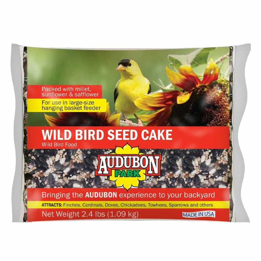 Backyard Birds & Wildlife * | Audubon Park Wild Bird Seed Cake 11930 Bird Seed & Food