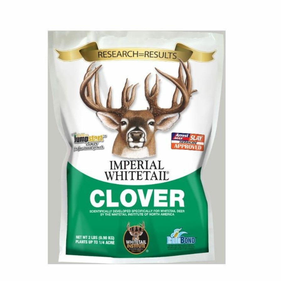 Backyard Birds & Wildlife * | Imperial Whitetail Clover (Perennial) 2 Lbs. Covers Acre Imp2 Deer Feed